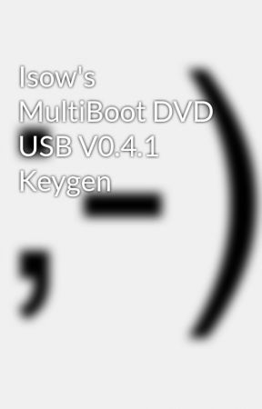 Isow`s Multiboot Dvd/usb V0.4.1